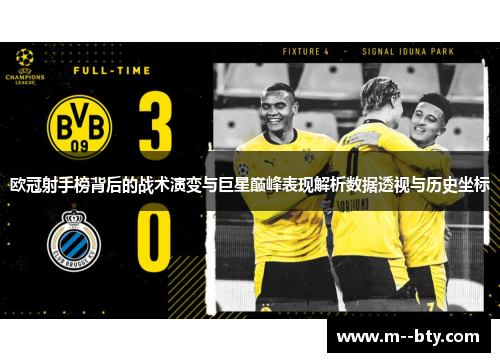 欧冠射手榜背后的战术演变与巨星巅峰表现解析数据透视与历史坐标