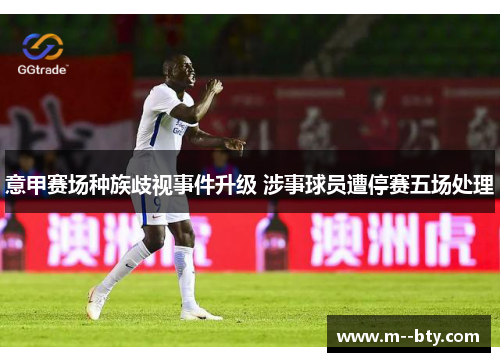 意甲赛场种族歧视事件升级 涉事球员遭停赛五场处理 意甲赛场种族歧视事件升级 涉事球员遭停赛五场处理